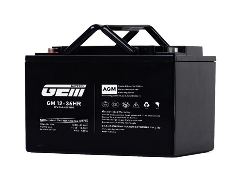 แบตเตอรี่ GEM รุ่น GM12-36 ขนาด 12 โวลต์ 36 แอมป์