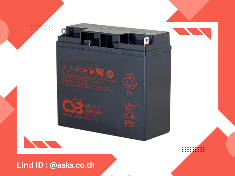 แบตเตอรี่ CSB รุ่น GP12170