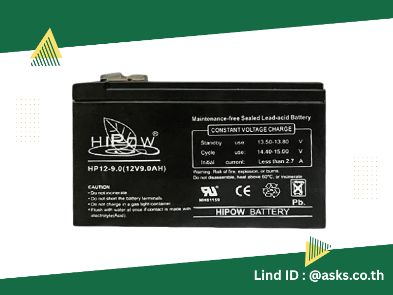 แบตเตอรี่ Hipow รุ่น HP12-9